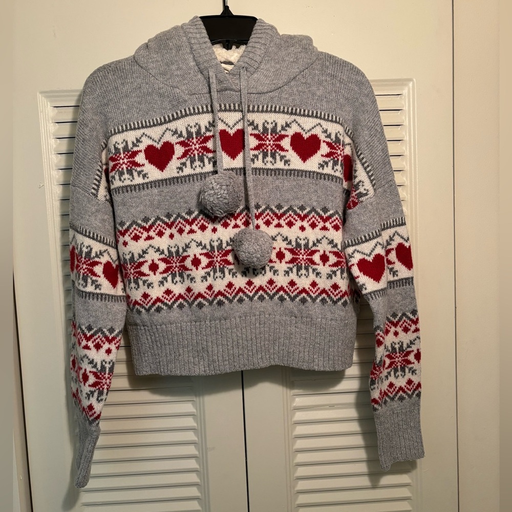 Winter Cozy Cropped Sweater ❄️